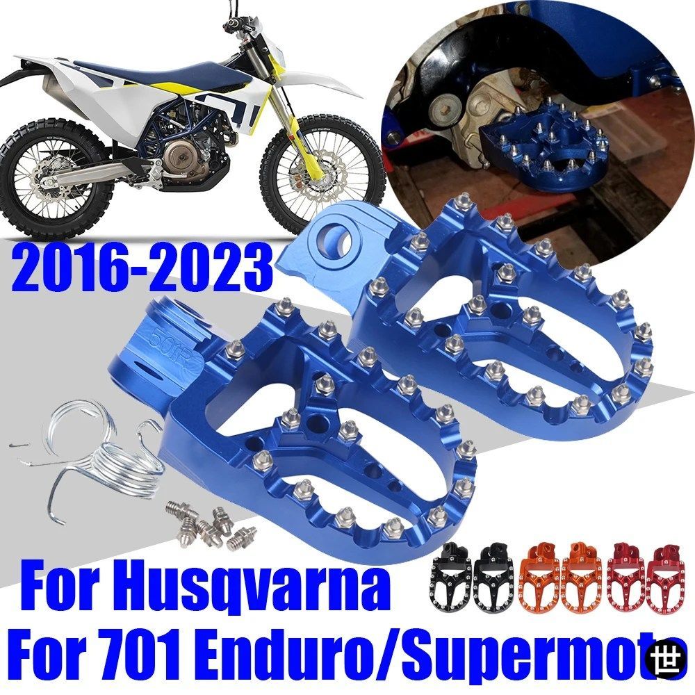 ハスクバーナ 701 エンデューロ 701 スーパーモト スーパーモト バイク用アクセサリー フットレスト フットペグ フットペグレスト フットペ
