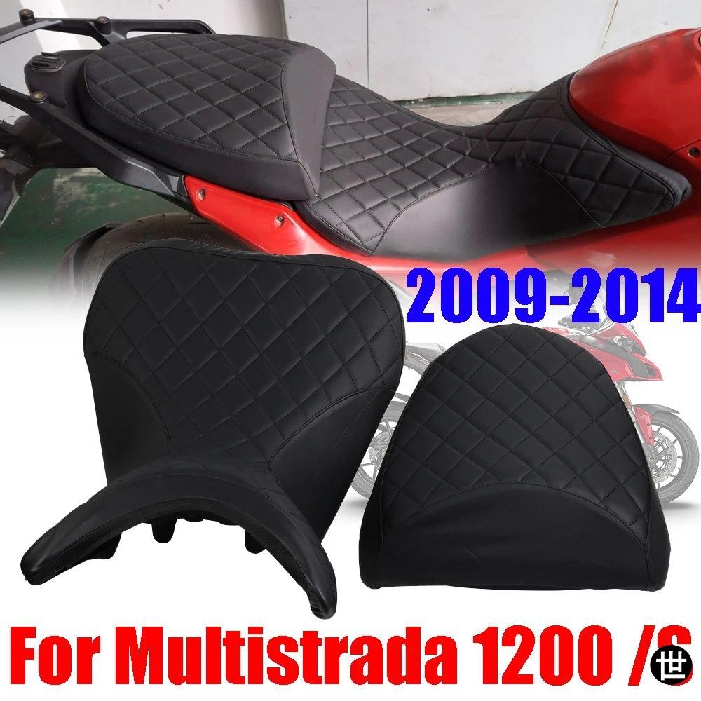 ドゥカティ ムルティストラーダ 1200 S 1200S マルチ MTS 1200 1200S MTS1200 用アクセサリー レザーシートカバー プロテクター シートクッ