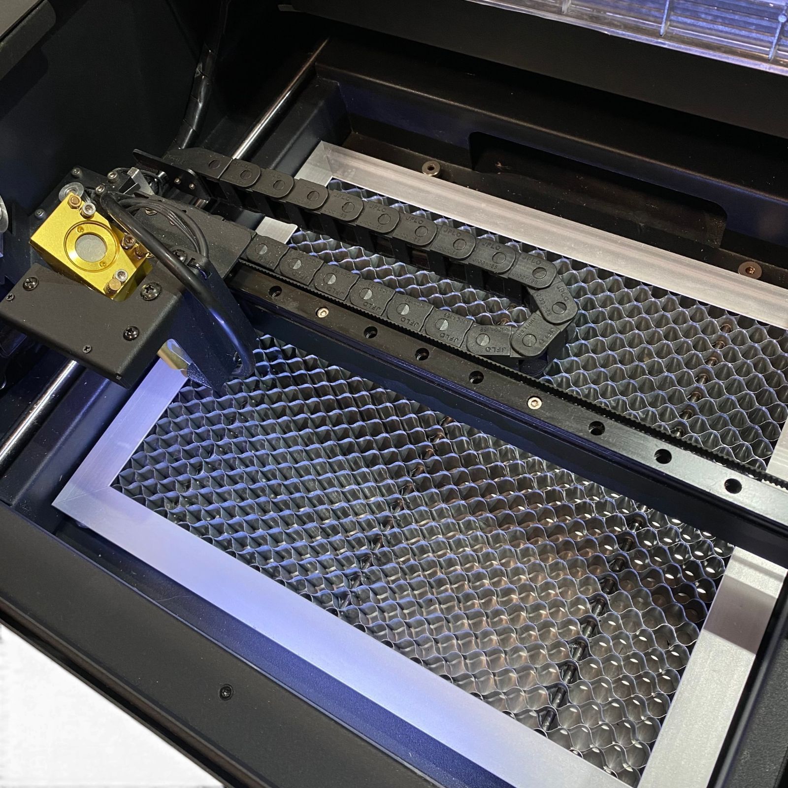 FLUX beamo ロータリーアドオン CO2レーザー加工機 通電確認済み FBM1