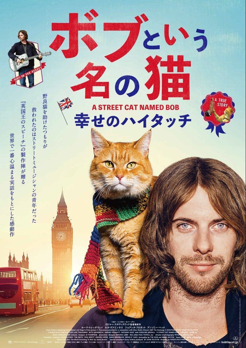 ボブという名の猫　幸せのハイタッチ≪初回限定！ボブとおでかけBOX≫ [Blu-ray]
