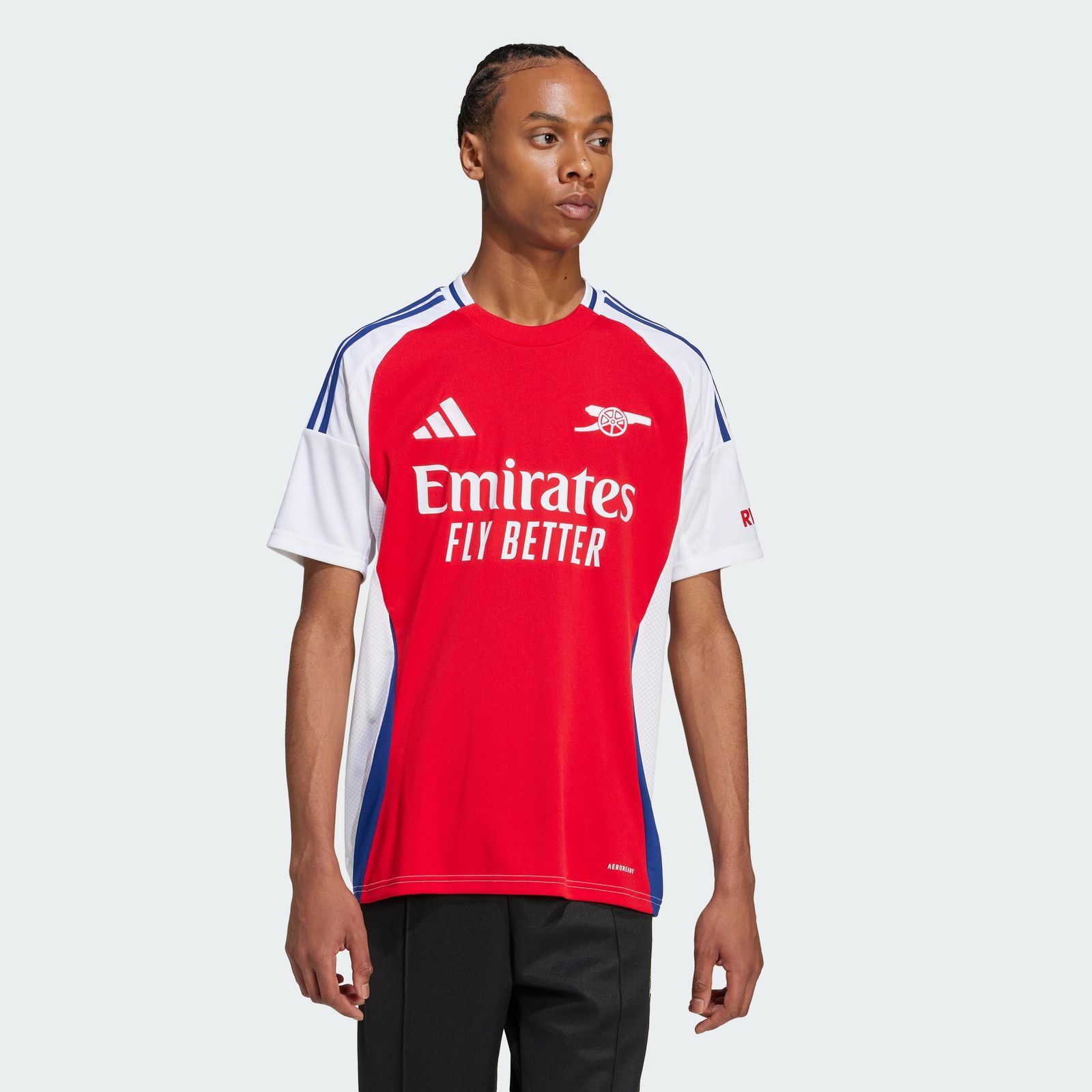 アディダス（adidas） アーセナル 24/25 ホームユニフォーム KNW85-IT6141 （レッド×ホワイト/Ｍ/Men's）