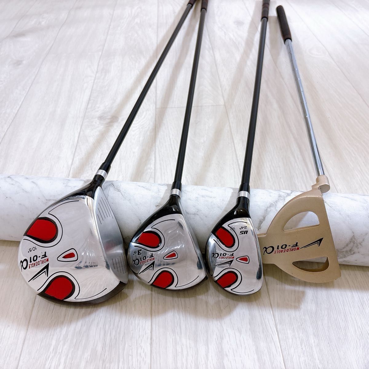 美品 レフティ WORLD EAGLE ワールドイーグル メンズゴルフセット 10本