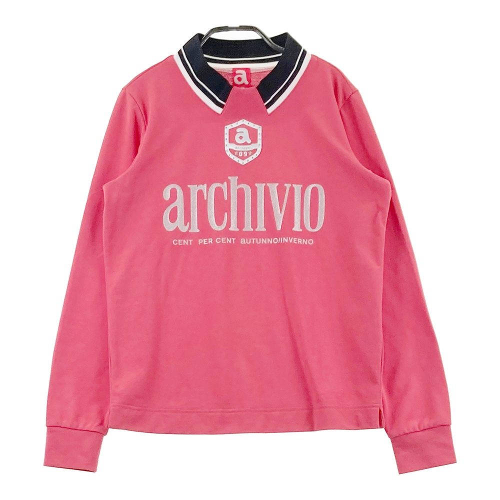 サイズ：36 ARCHIVIO アルチビオ 長袖Tシャツ レッド系 [240101714707