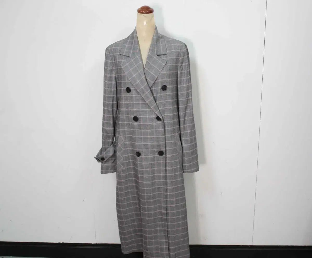 C-44/SANDRO サンドロ 正規品 レディース CHECK コート 79-86-160