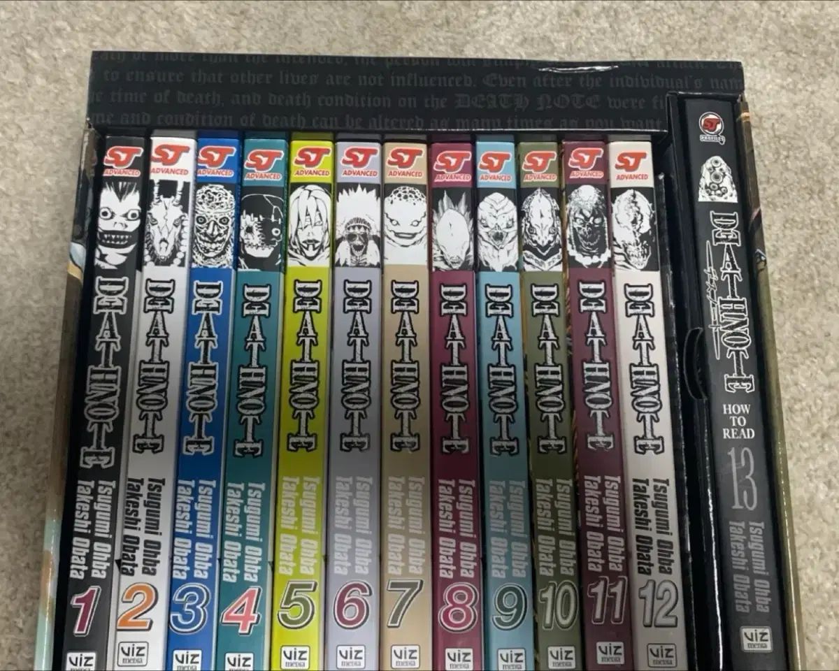 DEATH NOTE(デスノート) 完全版 ボックスセット (英文版) 出品