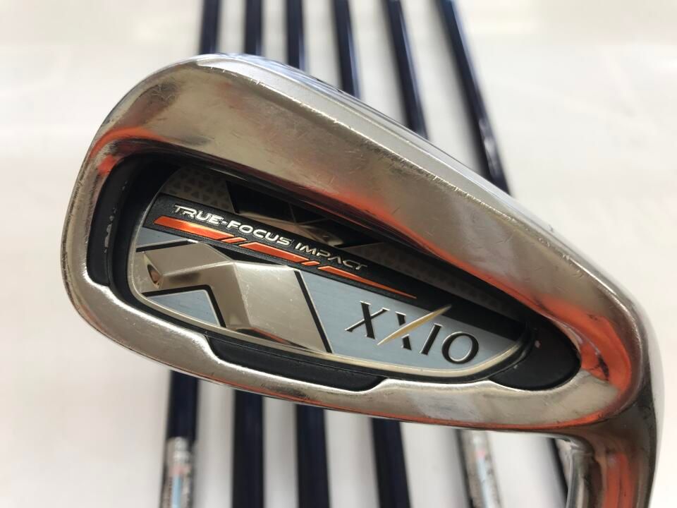 ダンロップ　XXIO 10 ネイビー　MP1000 ネイビー　SRフレックス　アイアンセット　中古　ゴルフドゥ！柏店【最短即日発送】
