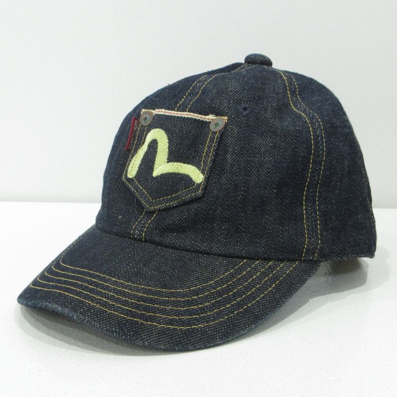 【三重本店】 中古 EVISU | エヴィス キャップ デニム ネイビー 【118】