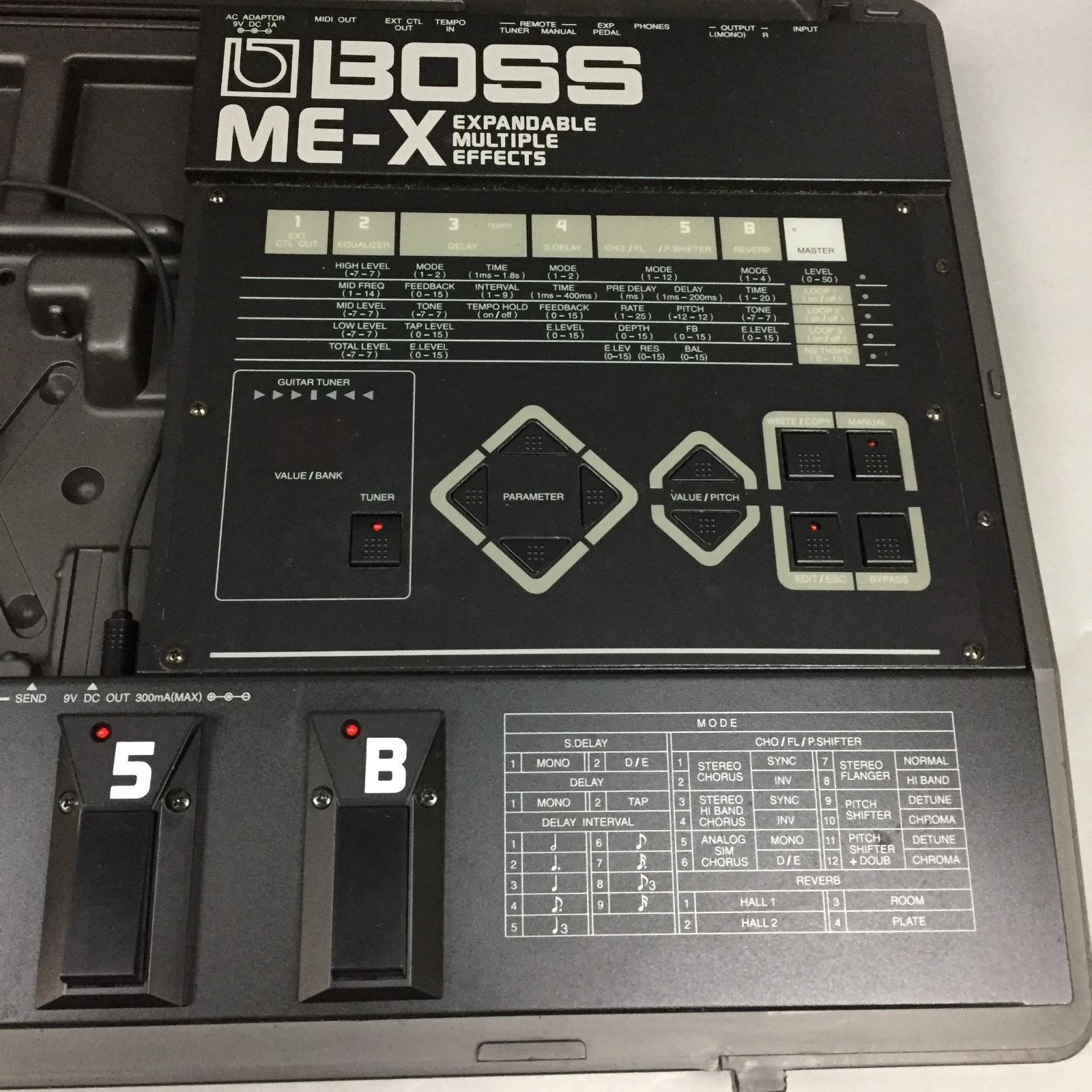 BOSS ME-X EXPANDABLE MULTIPLE EFFECTS AA6BB523306 f146 - メルカリ