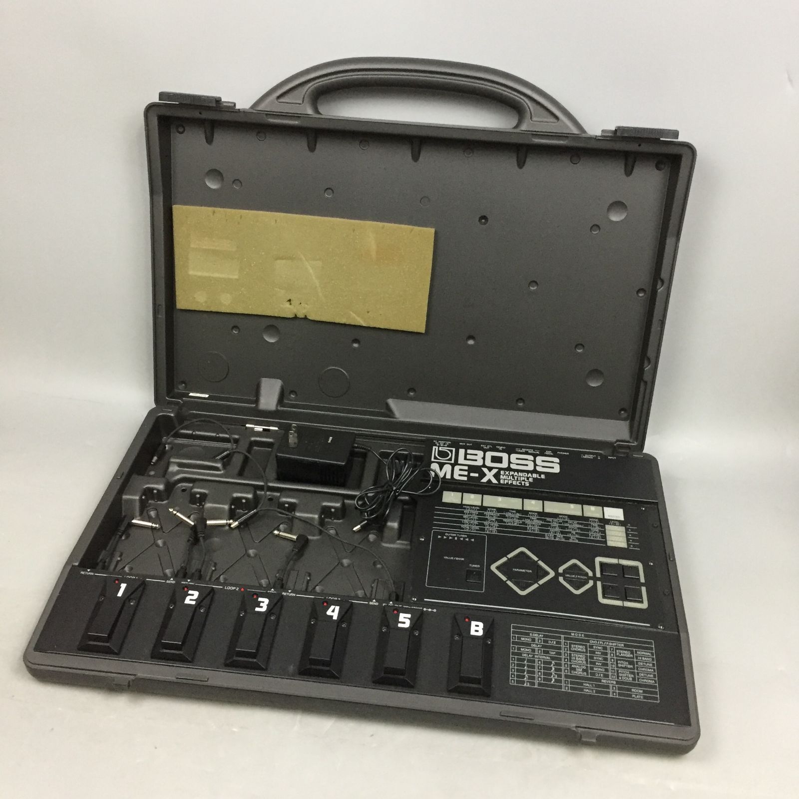 BOSS ME-X EXPANDABLE MULTIPLE EFFECTS AA6BB523306 f146 - メルカリ
