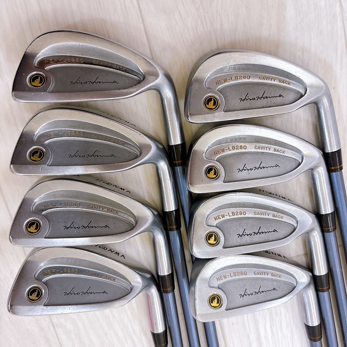HONMA NEW-LB280 ホンマ メンズアイアンセット 8本 右利き R-1 - メルカリ