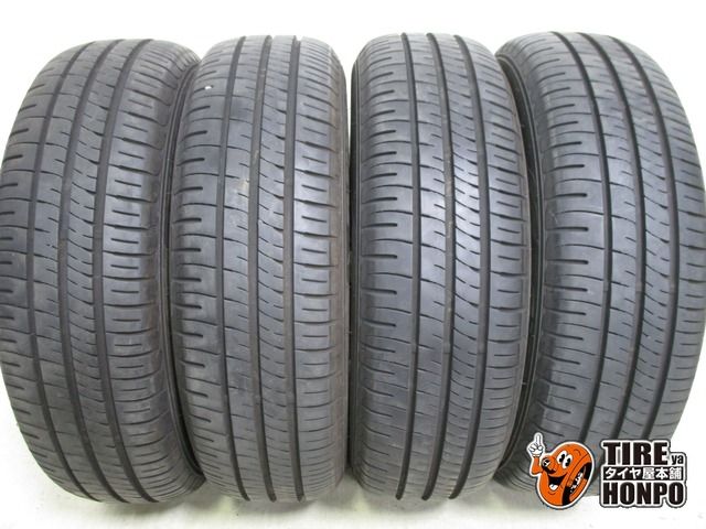 【中古 夏用】 185/70R14 88S 4本セット ダンロップ エナセーブ EC204 サマータイヤ 中古タイヤ