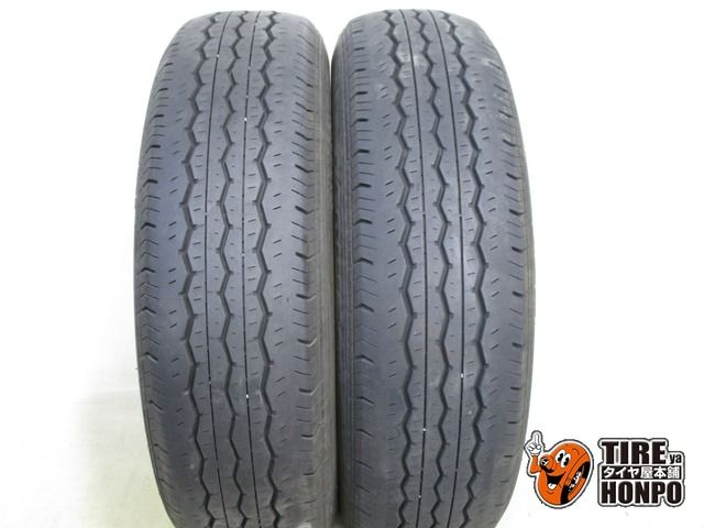 【中古 夏用】 195/80R15 107/105S 2本セット ブリヂストン エコピア RD613 サマータイヤ 中古タイヤ
