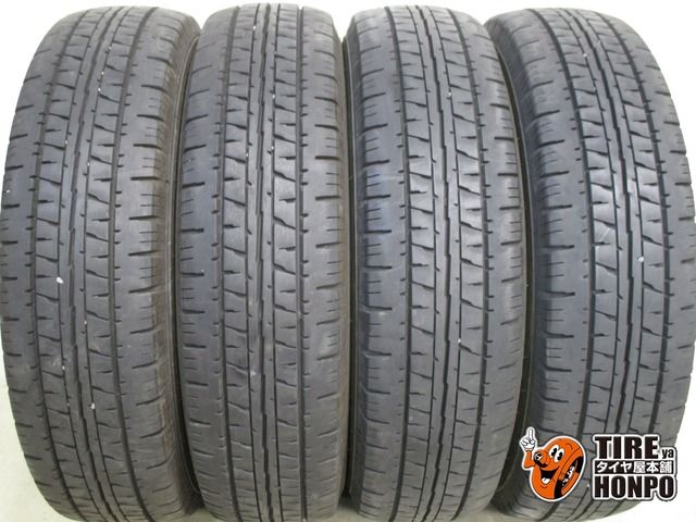 【中古 夏用】 195/80R15 107/105L 4本セット ダンロップ エナセーブ VAN01 サマータイヤ 中古タイヤ