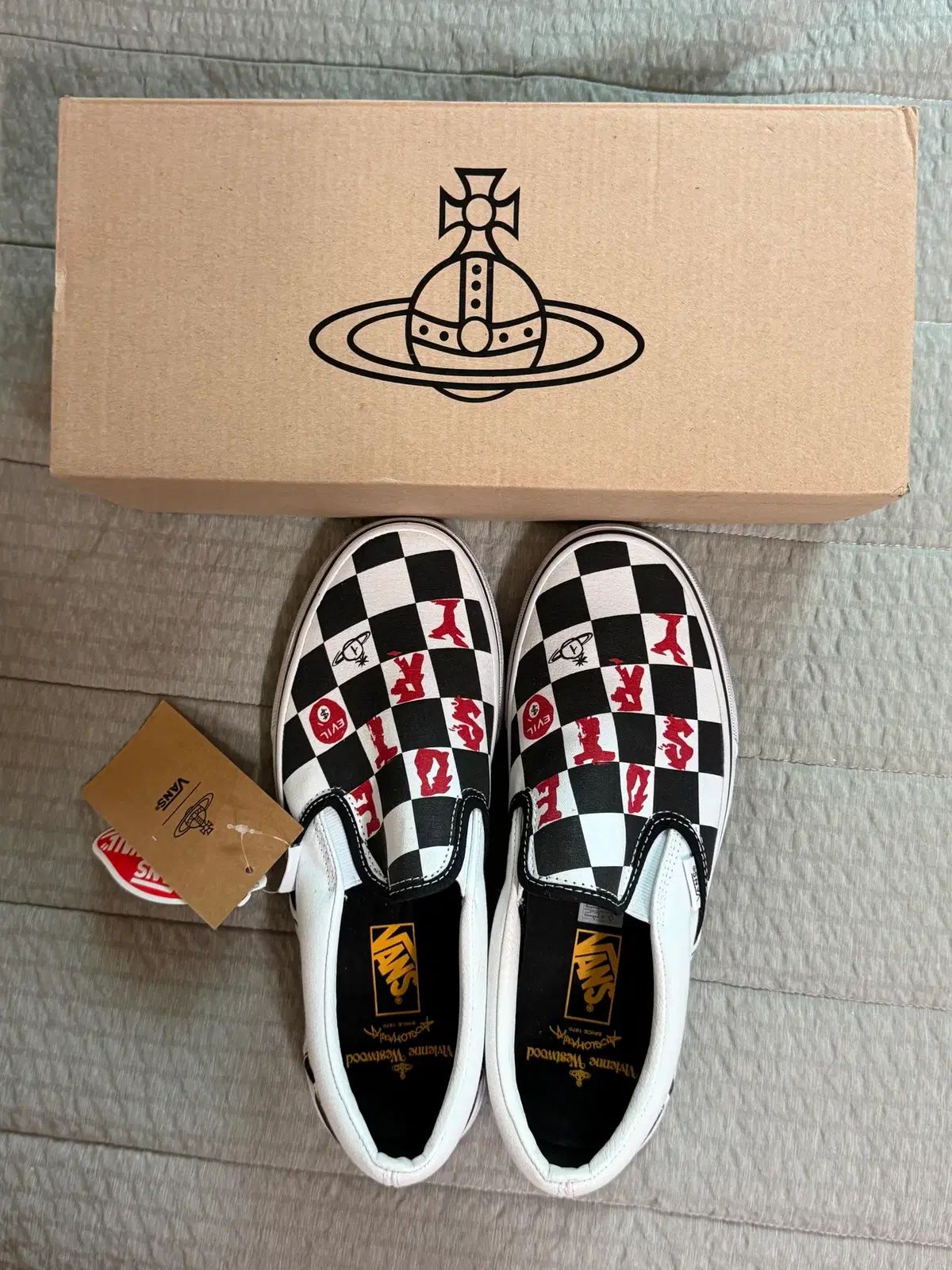 255 VANS チェッカーボード スリッポン x ヴィヴィアン・ウエストウッド コラボ