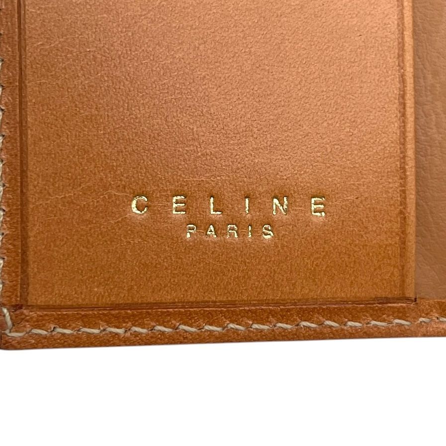 CELINE セリーヌ キーケース 6連 三つ折り トリオンフ マカダム柄 ロゴ