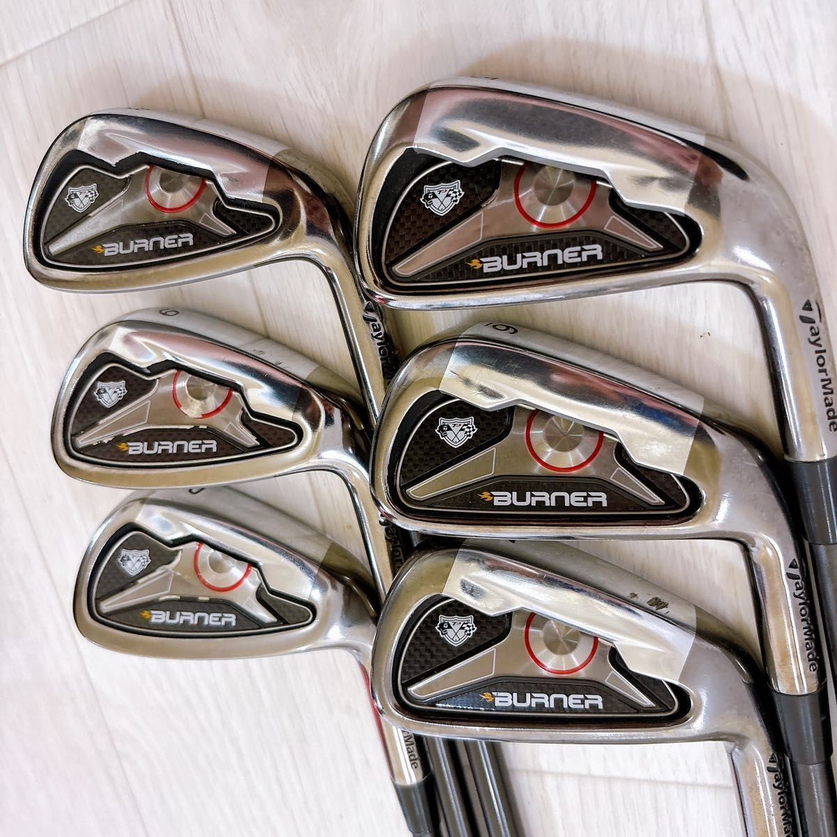 TaylorMade テーラーメイド M4 BURNER バーナー メンズセット TaylorMade BURNER テーラーメイド バーナー メンズアイアンセット 6本