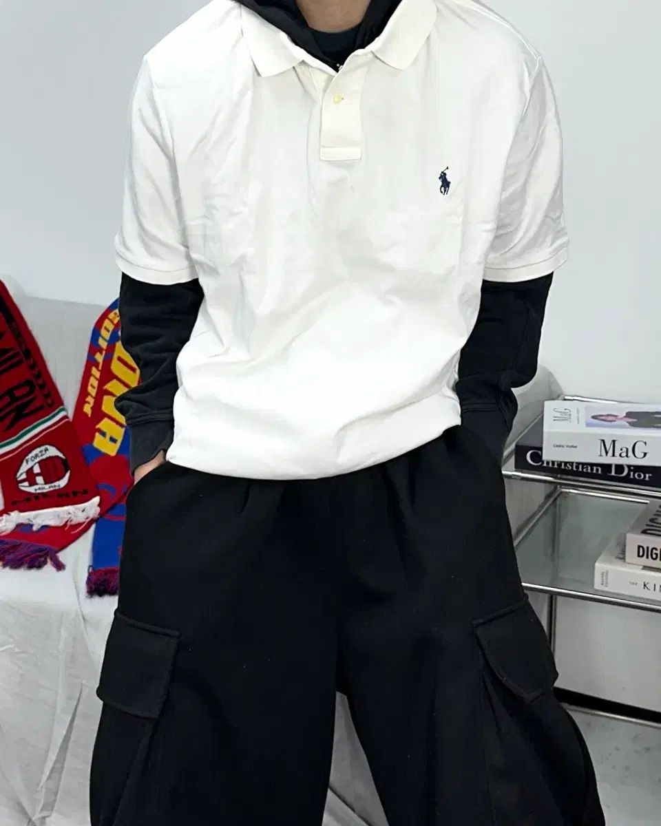ポロ ラルフローレン 白 pk 2XL