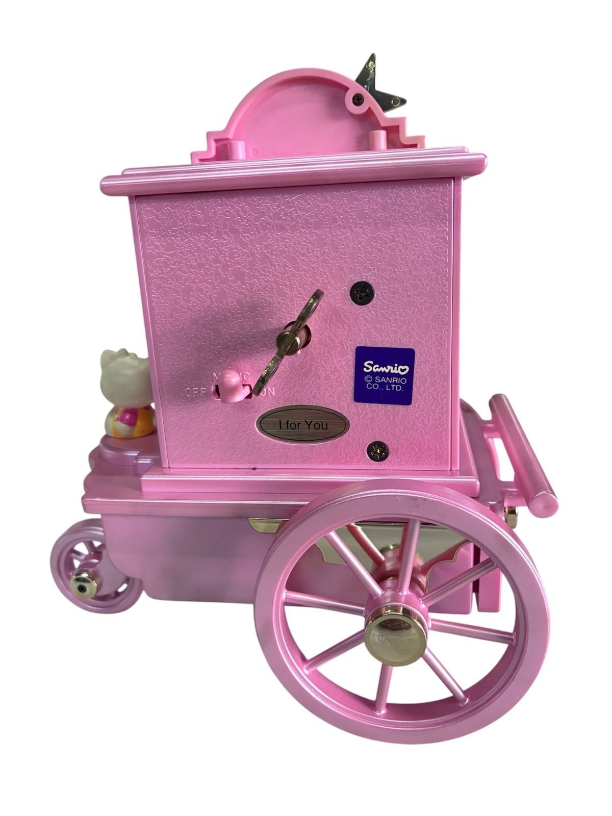 新品　ハローキティ 馬車 オルゴール ラベンダー 新品 ハローキティ 馬車 オルゴール ラベンダー サンリオ ハローキティ