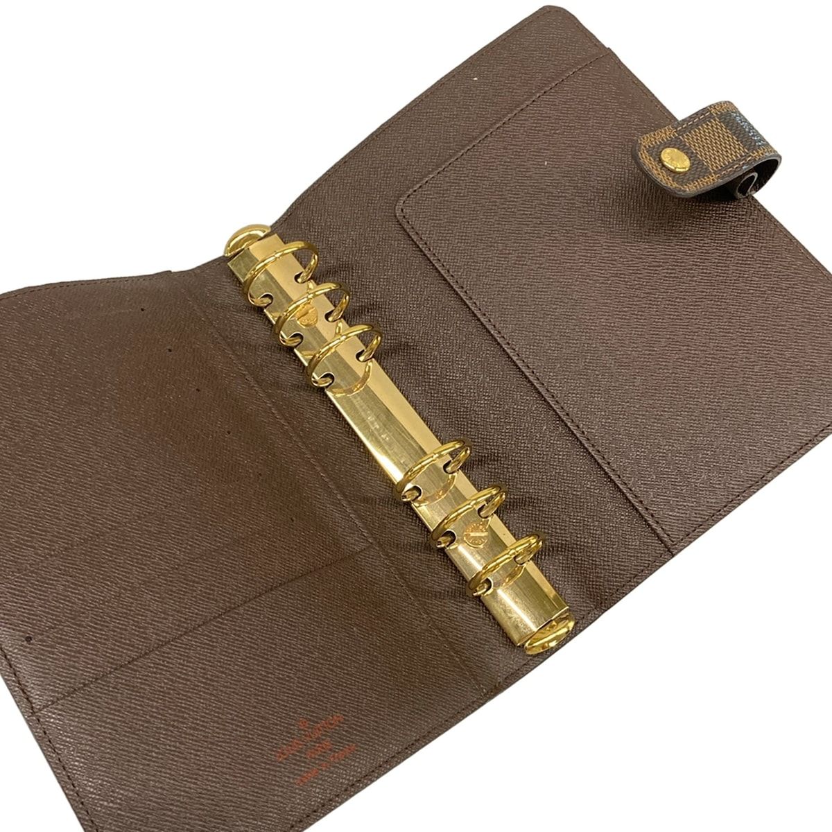LOUIS VUITTON(ルイヴィトン) 手帳 ダミエ アジェンダMM R20240 エベヌ 