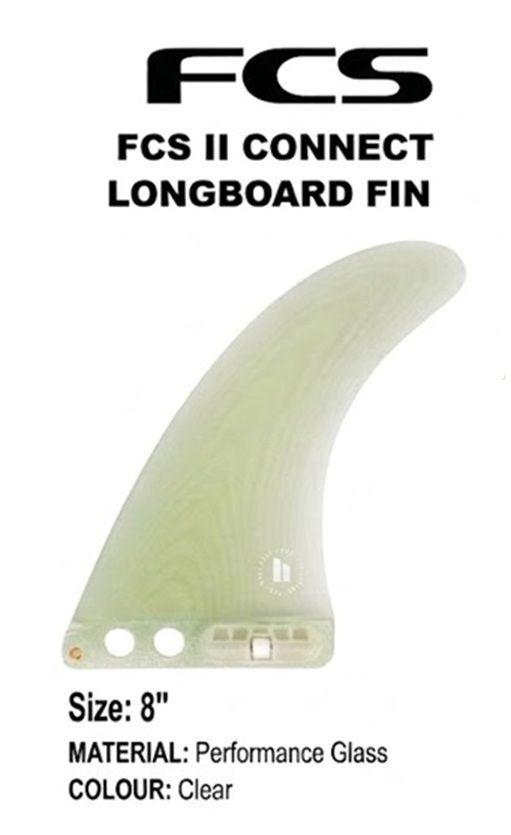 送料無料▲FCS II CONNECT LONGBOARD FIN　8”　新品