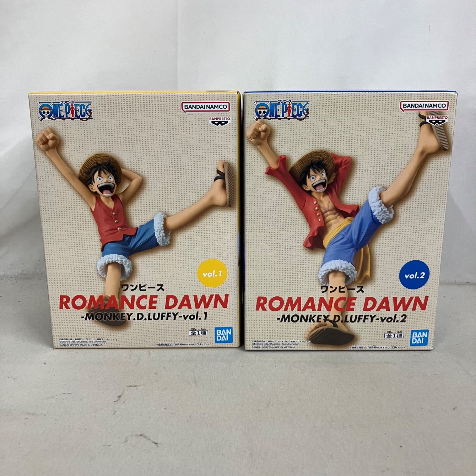 未開封 ONE PIECE ROMANCE DAWN モンキー・D・ルフィ フィギュア 6個