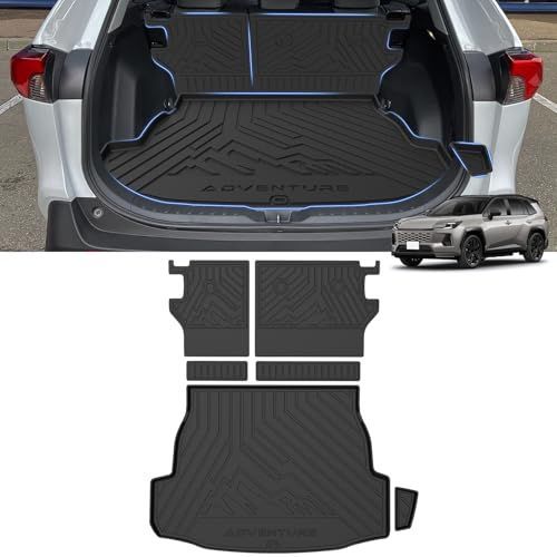 RAV4 60系 ラゲッジマット 6枚 防水 TPE