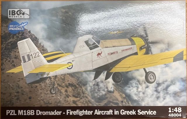 IBGモデル IBG48004 PZL M18B ドロマーダー ギリシア空中消火機 1/48スケール プラモデル!