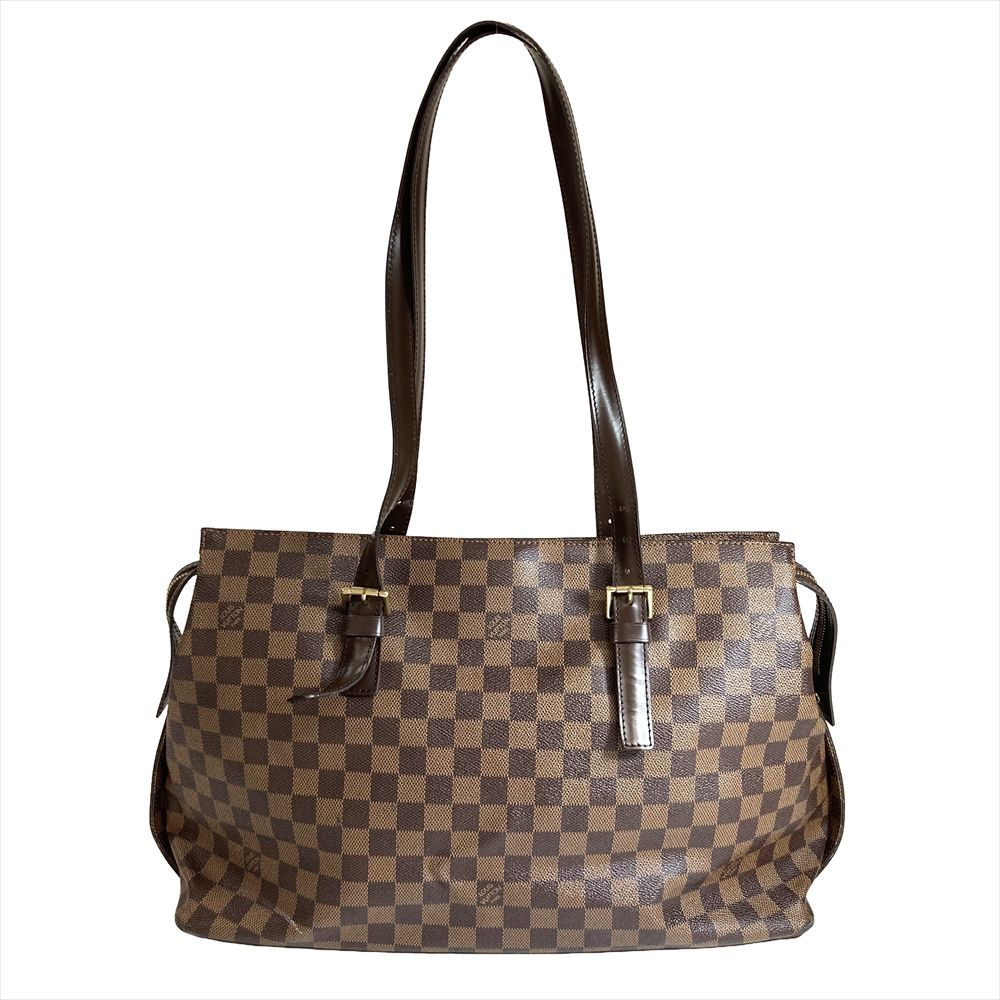 ルイヴィトン LOUIS VUITTON チェルシー トートバッグ ダミエ エベヌ