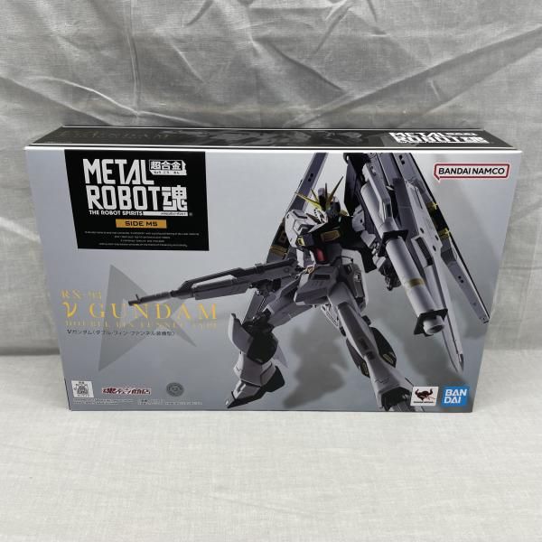 【中古】開封)METAL ROBOT魂 ＜SIDE MS＞ νガンダム ダブル・フィン・ファンネル装備型[91]