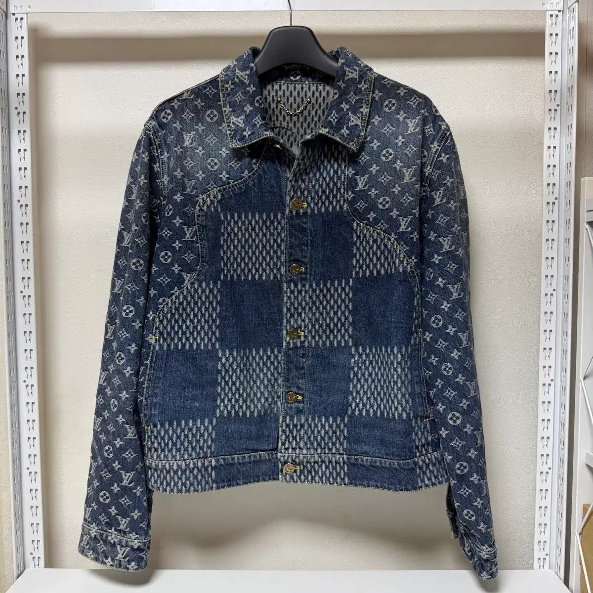 ルイヴィトン NIGO モノグラム デニム トラッカー ジャケット 54