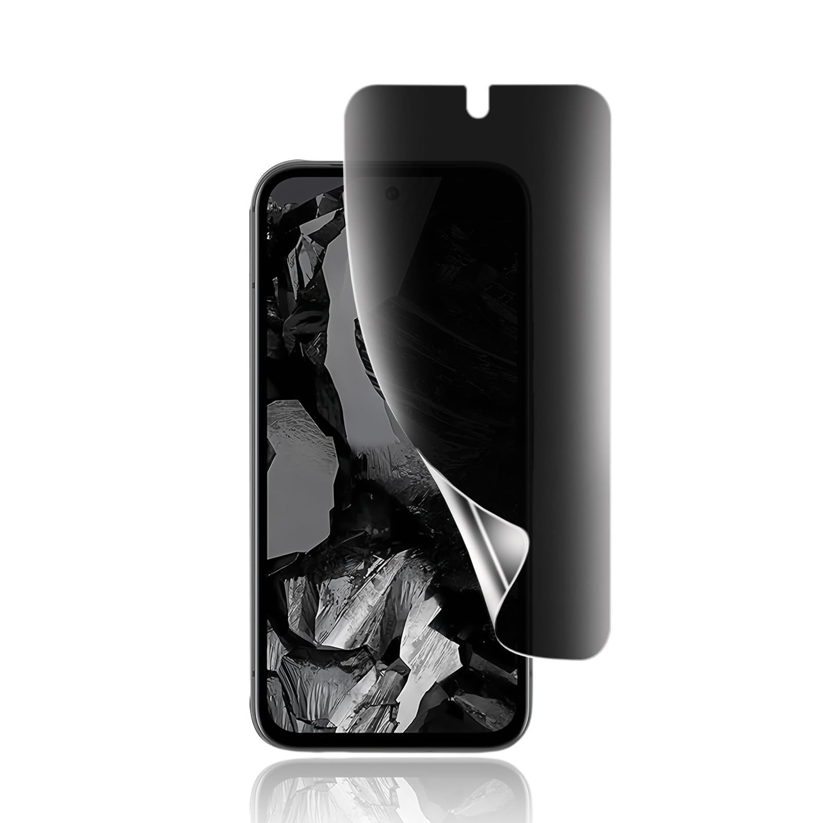指紋認証対応 ? ガイド枠付き】Google Pixel 8 Pro ガラスフィルム