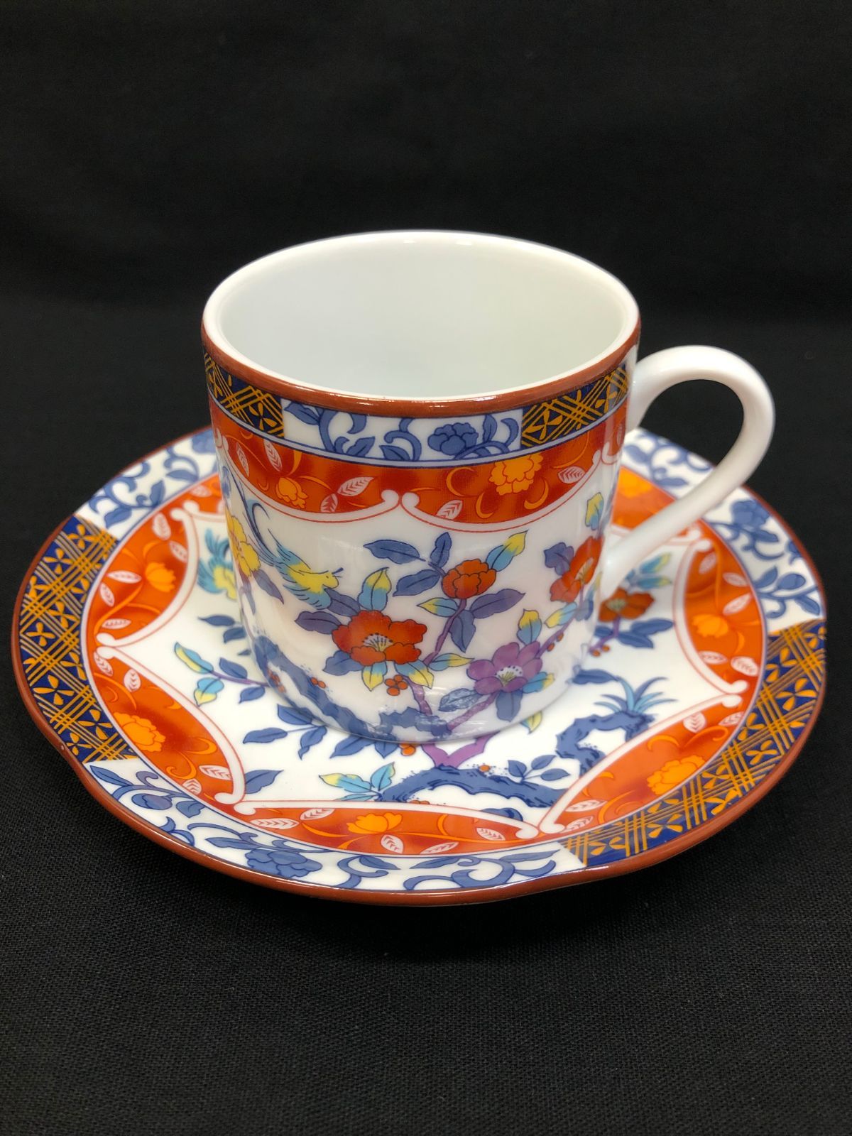有田焼 彩伊万里 コーヒーセット カップ＆ソーサー 5客セット 未使用