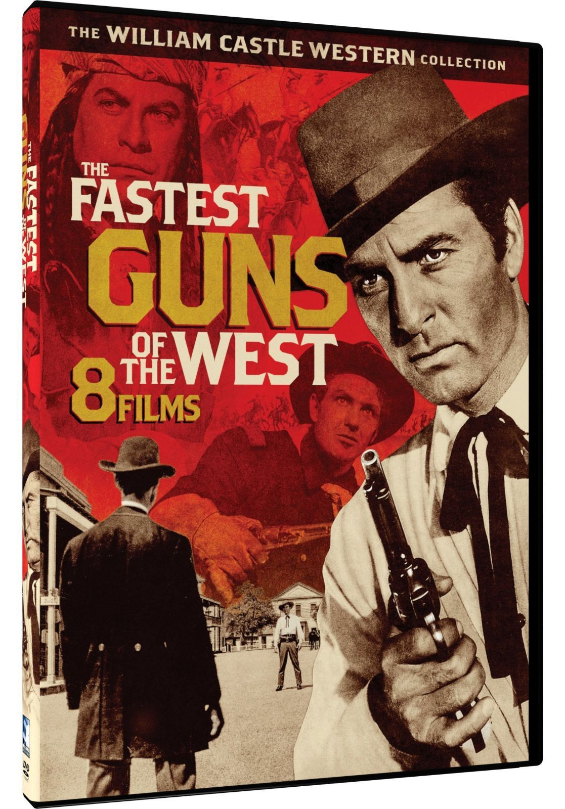 The William Castle Western Collection: The Fastest Guns of the West: 8 Films [DVD]