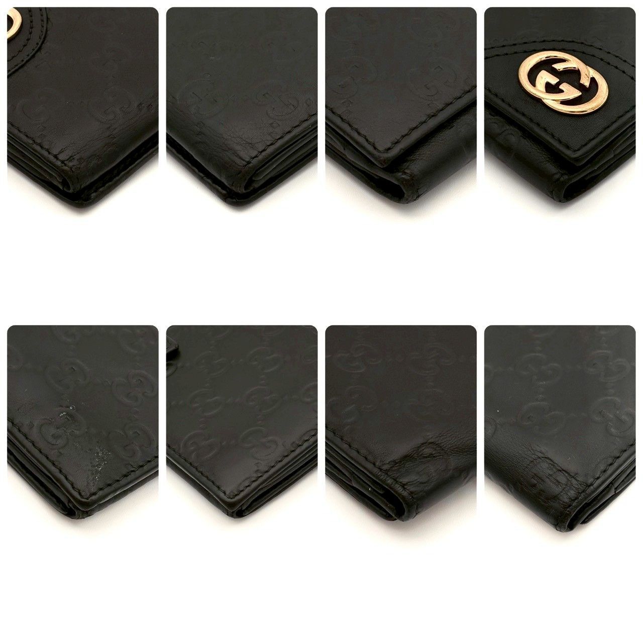 GUCCI グッチ グッチシマ インターロッキングG 長財布 Wホック Wホック