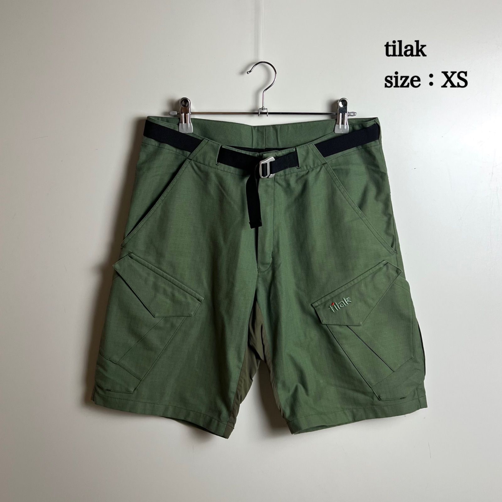 tilak outdoor ripstop shorts pants XS ティラック コットン リップス
