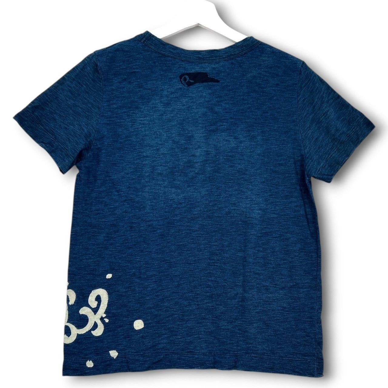 45R フォーティファイブアール インディゴ染め Tシャツ プリント 半袖