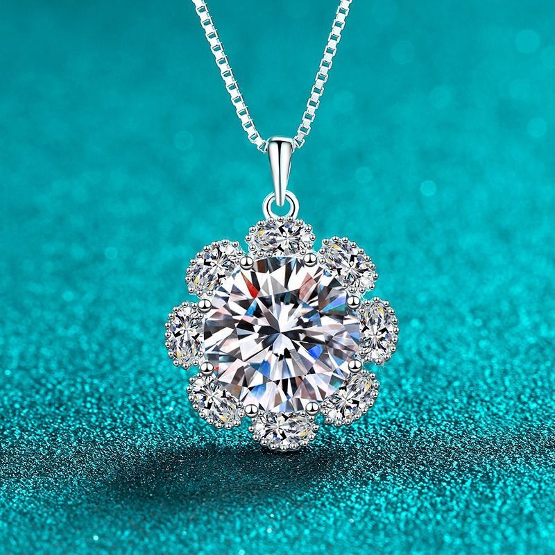 モアサナイトネックレス モアッサナイト ネックレス ペンダント シルバー925 レディー 普段使い 冠婚葬祭 ネックレス モアサナイト 卒業式 人工ダイヤモンド ネックレス mxl153