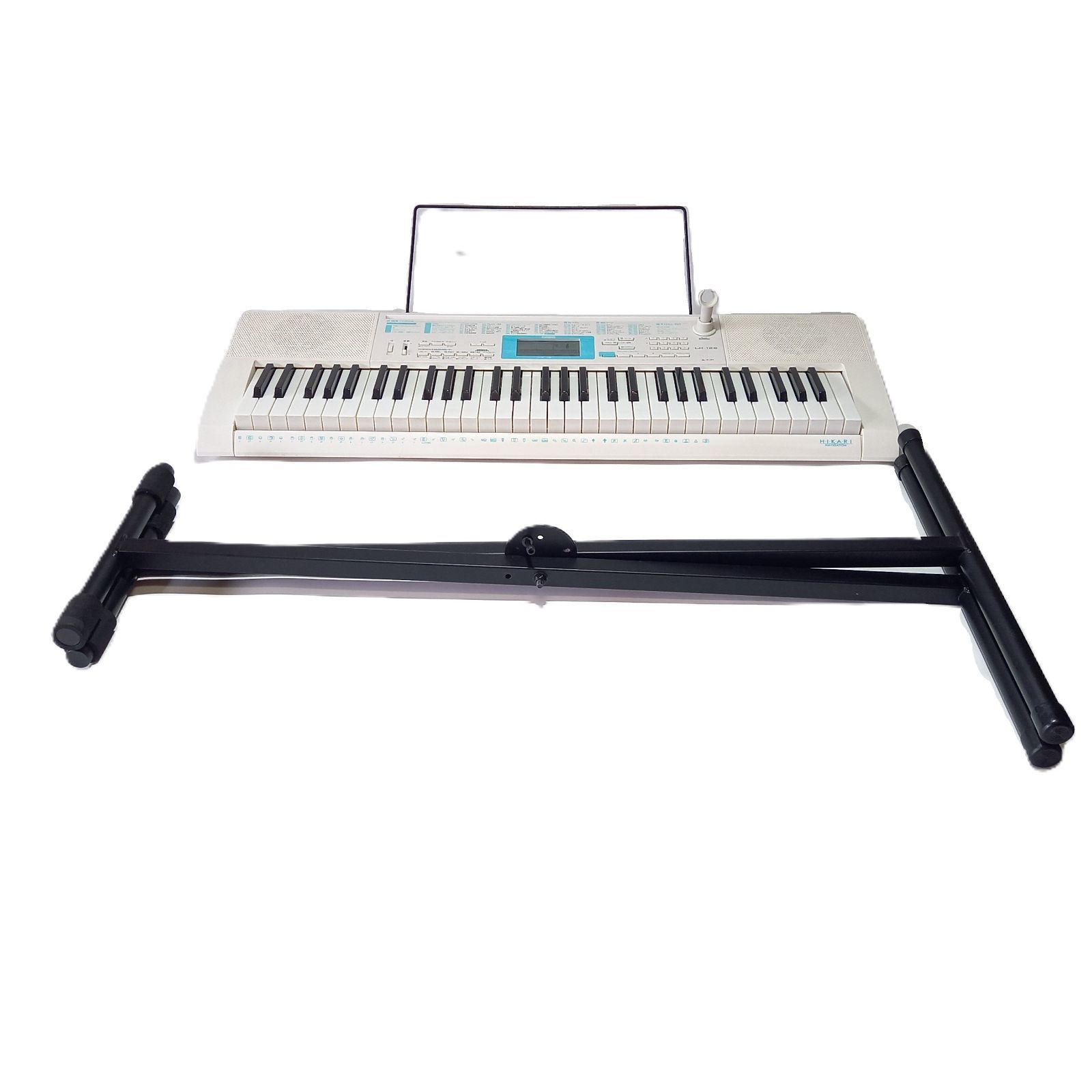 CASIO☆キーボード 光ナビ LK-128 カシオ 光ナビゲーション 電子キーボード LK-128 61鍵盤 2017年製