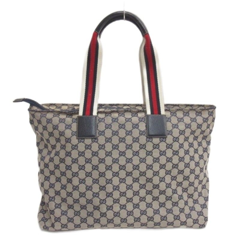 GUCCI GG柄 トートバッグ シェリーライン グッチ GUCCI GGキャンバス バザーズバッグ トートバッグ シェリー