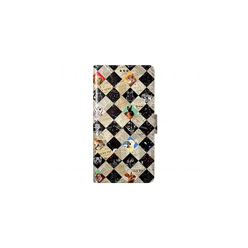 【新品】 ScoLar スカラー 手帳型 スマホケース GooglePixel10a互換品 ケース 手帳型ケース グーグルピクセル10a互換品 カード収納 保護 スマホカバー ハードケース ウサギ ネコ クマ ハーリキンチェック風 かわいい 60364-bl