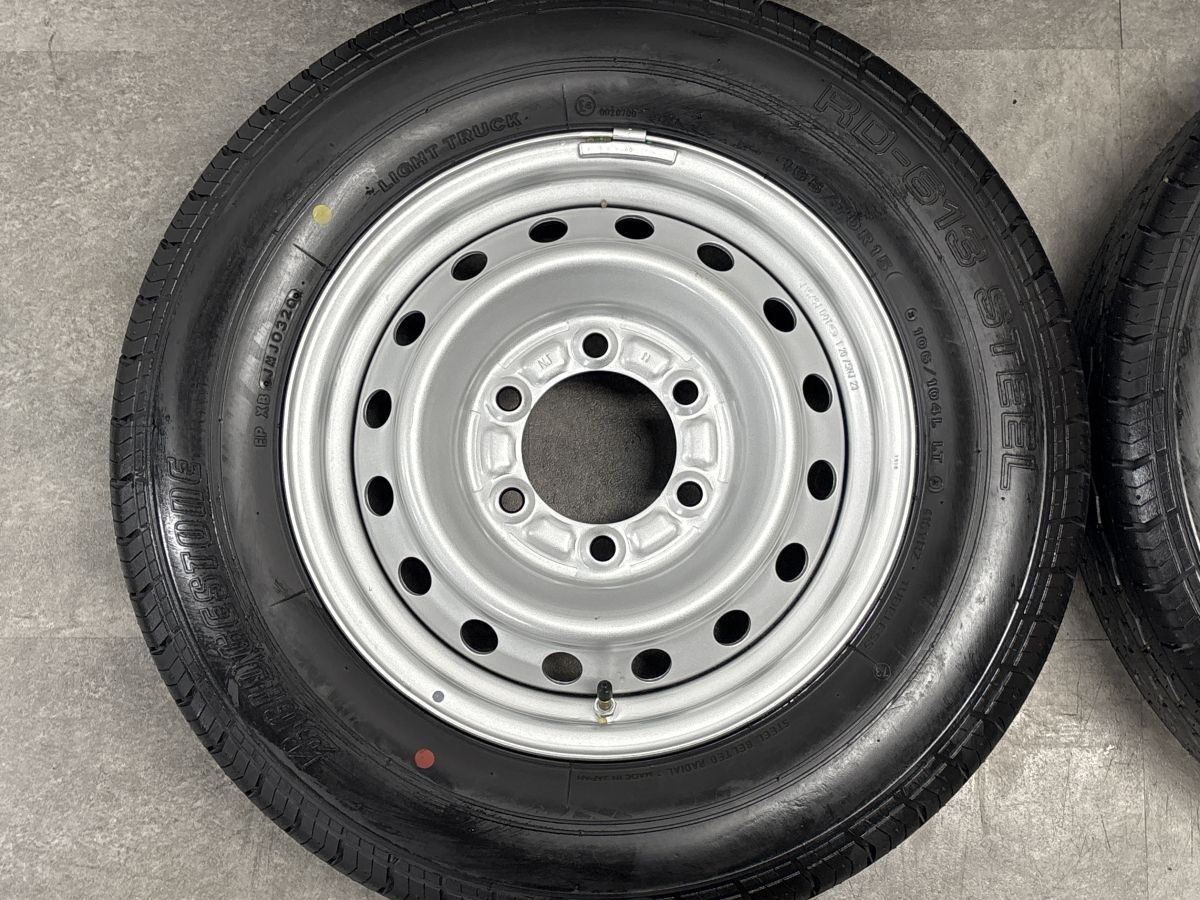 トヨタ カムロード 純正 スチールホイール 15×5J PCD139.7 ＋30