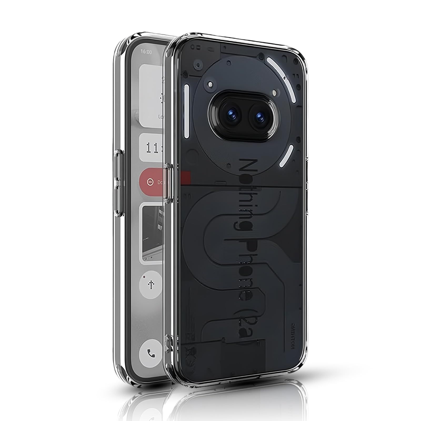 対応 Nothing Phone2A ケース ワイヤレス充電対応 耐黄変 耐衝撃 透明 