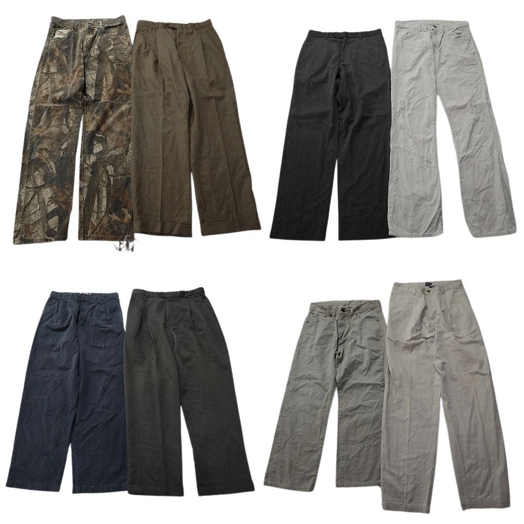 古着卸 まとめ売り ブランドMIX パンツ 8枚セット ( メンズ 32 ) リーバイス ノーティカ GAP 中古 古着 NF1998