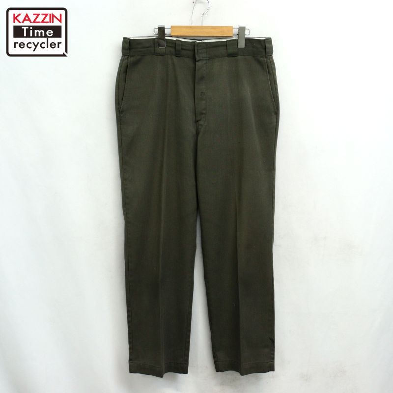 70s vintage Dickies チビタグ ワークパンツ メンズ Lサイズ相当
