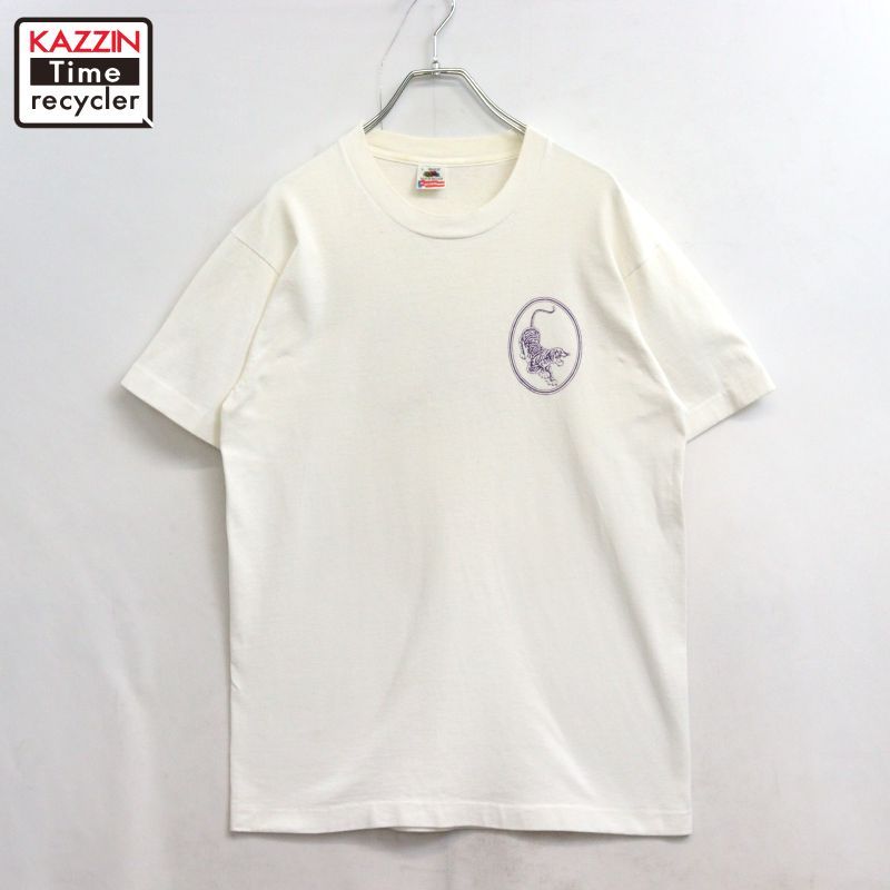 90s USA製 vintage Fruit of the Loom ジェリーガルシア パロディー 半袖Ｔシャツ メンズ 表記Lサイズ
