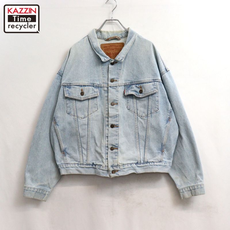 80s vintage Levi's デカタグ 70598 デニムジャケット メンズ 表記Lサイズ