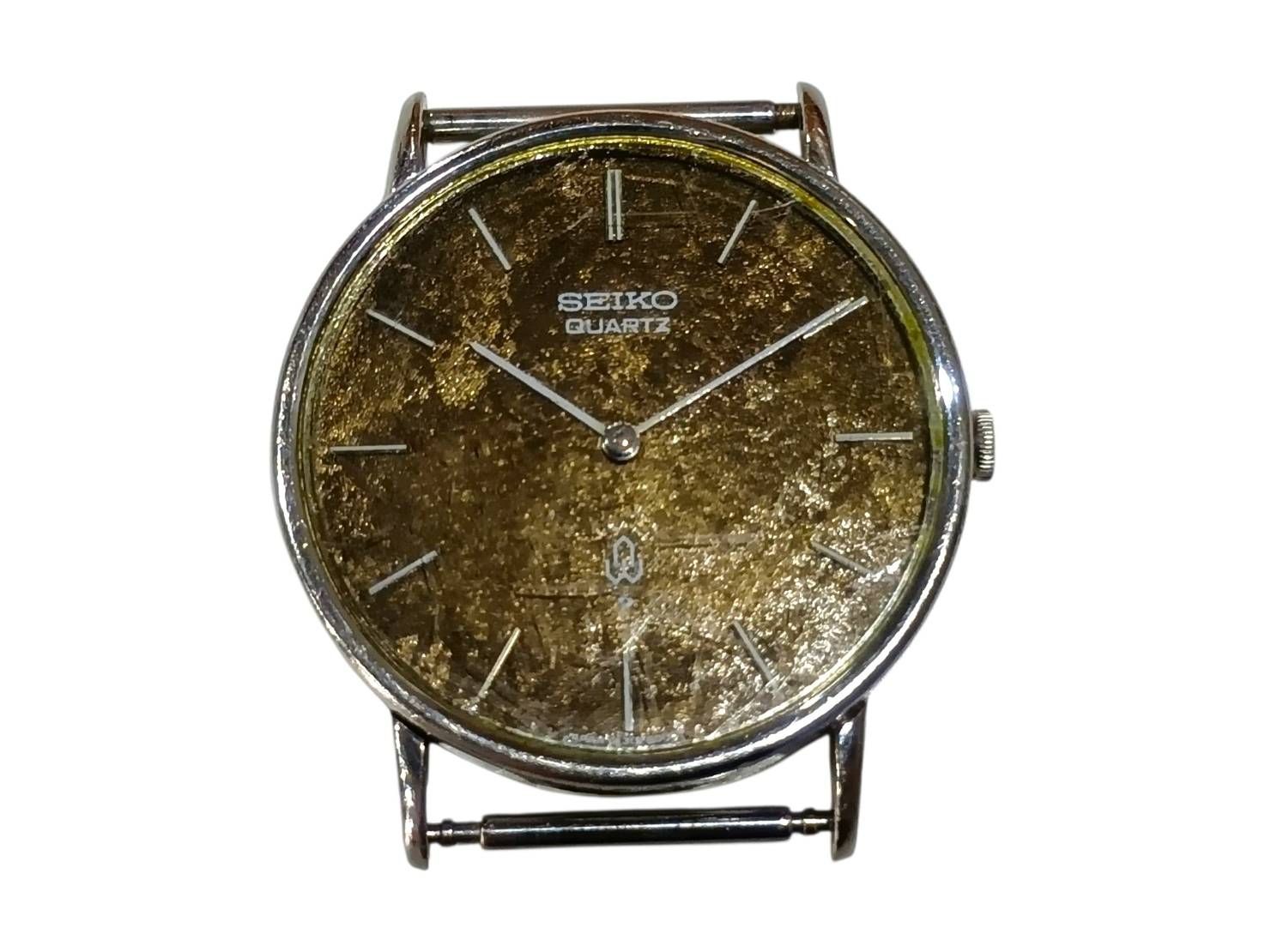 SEIKO シャリオ　美品　ジャンク 希少・ジャンク】SEIKO セイコー シャリオ 4130-8000 フェイスのみ