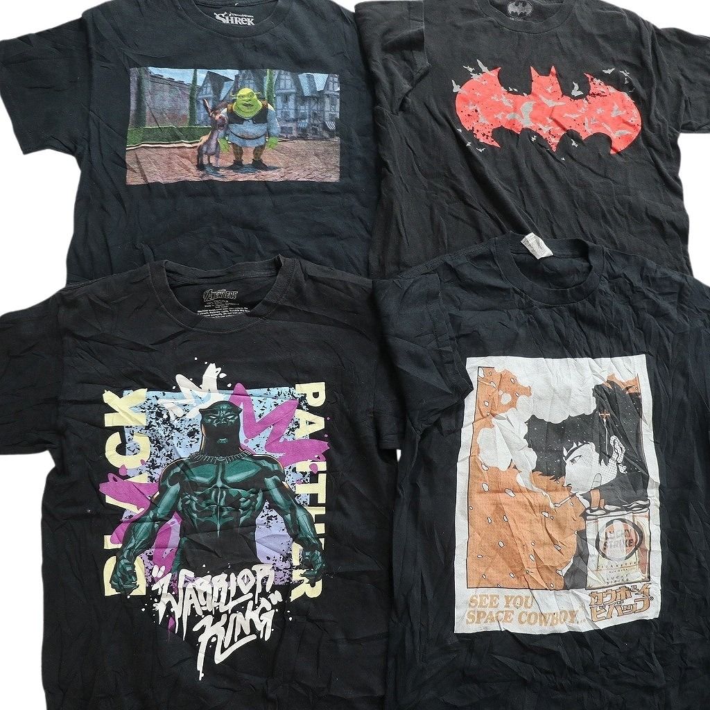 古着卸 まとめ売り キャラクター Tシャツ 16枚セット ( メンズ M
