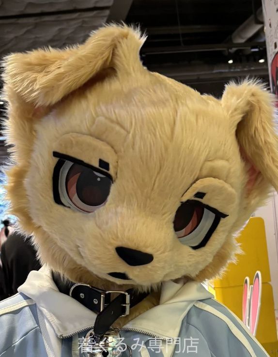 犬　猫　着ぐるみ ヘッド全頭　ヘッド ケモノ ファースーツ ぬいぐるみ コスプレ コスチューム Kurumi 一点物 C651