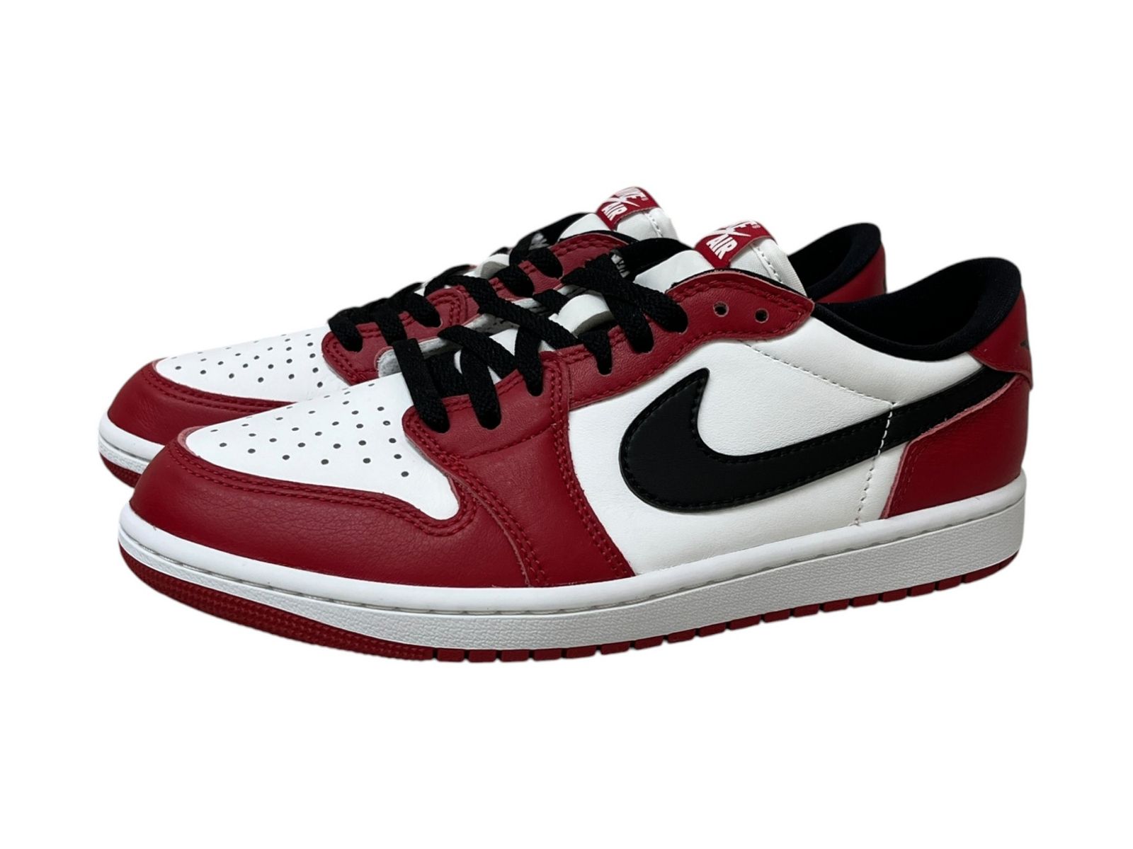 NIKE (ナイキ) AIR JORDAN 1 RETRO LOW OG ナイキ エア ジョーダン 1 ロー オリジナル シカゴ スニーカー HQ6998-600 28cm US8 レッド×ブラック メンズ/025